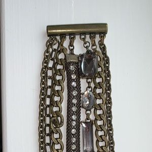 Bronze multi link bracelet